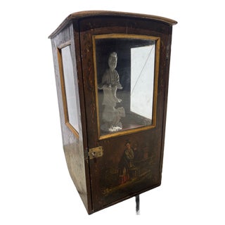 French Vitrine With Chinoiserie Decoration, 19th Century For Sale