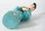 Early 20th Century Chinese Figurine of Lady in Blue With Fan For Sale - Image 17 of 17