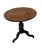 Wood 19th Century Dutch Round Inlaid Folding Table For Sale - Image 7 of 12