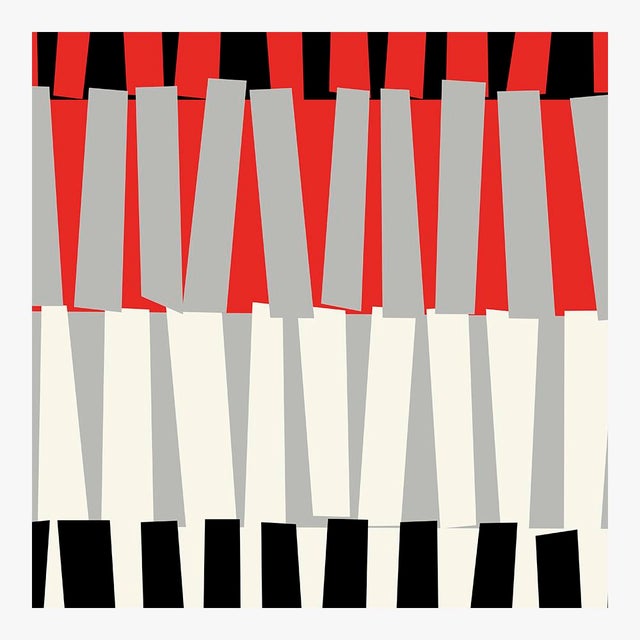 Mid-Century Modern Color Rhythm Fine Art Print 16" X 20" by Liz Roache For Sale - Image 3 of 6