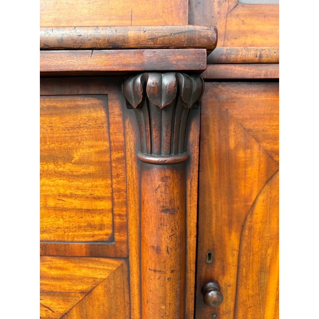 Wood William IV Mahogany Library Bookcase, 1840s For Sale - Image 7 of 14