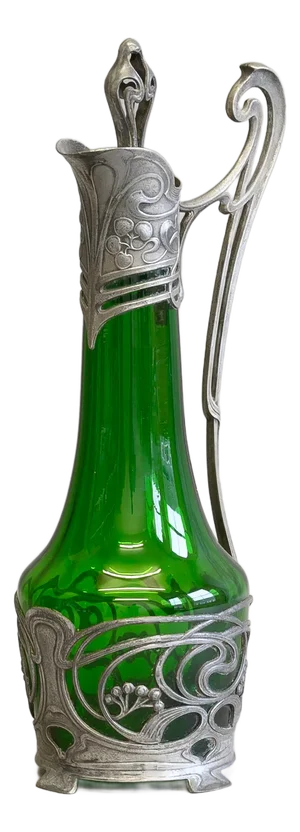 Glass Claret Jug, 1900s