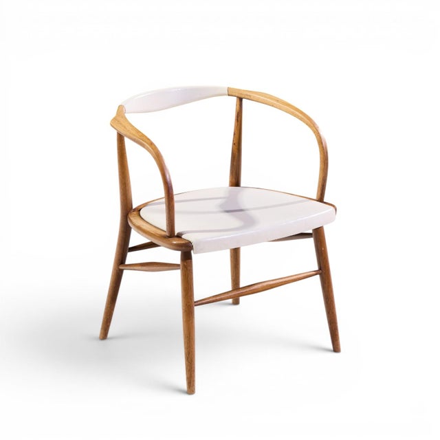 Jack Cartwright for Boling Chair Company Mid Century Walnut Dining Chairs - Set of 6 For Sale - Image 10 of 10
