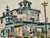 Rustic Henry Emil Salloch Original Watercolor on Paper Urban Streetscape Sketch. For Sale - Image 3 of 6