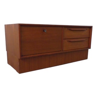 RT 200 Teak Lowboard by Heinrich Riestenpatt for RT Möbel, Germany, 1960s For Sale