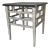 Jonathan Charles Organic Modern Gray Wood Marshfield End Table For Sale