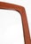 Wood Mid Century Danish Modern Mirror Wall Hanging Bathroom Solid Teak Abstract MCM For Sale - Image 7 of 12