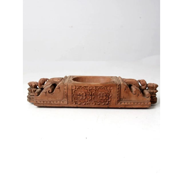 Antique Carved Wooden Centerpiece For Sale - Image 11 of 12