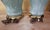 Pair of Vintage Celadon Glazed Ceramic Ginger Jar Table Lamps For Sale - Image 9 of 18