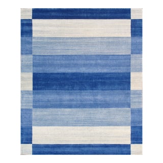 Pasargad Home Gramercy Blue Area Rug, 8' 9'' X 11' 9'' For Sale