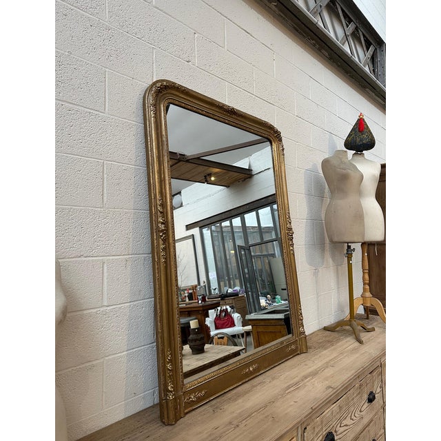 Large Louis Philippe Mirror For Sale - Image 11 of 11