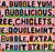 "Chewy" is a vibrant, pop-culture tribute to classic chewing-gum nostalgia—an energetic mix of lists, typography, and...