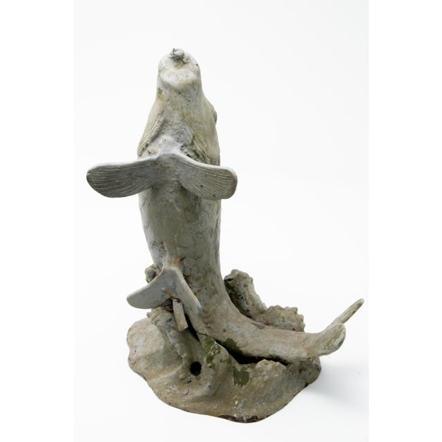 Mid 20th Century Metal Fish Fountain Head 20th Century Cast For Sale - Image 5 of 11