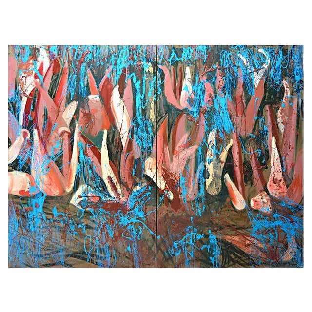 Cactus 5, Greek Contemporary Artwork by Peny Manavi, 2020 For Sale