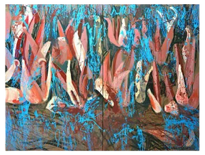 Cactus 5, Greek Contemporary Artwork by Peny Manavi, 2020