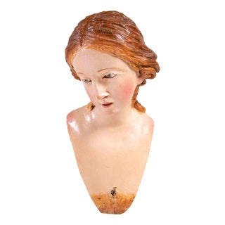 Head of Young Girl, Italy, 18th Century For Sale