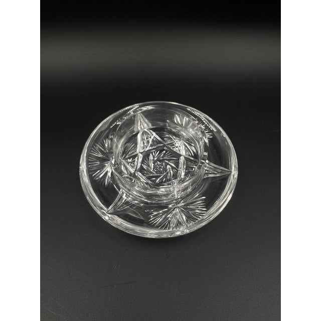 Crystal Butter Dish, 1972 For Sale - Image 8 of 13