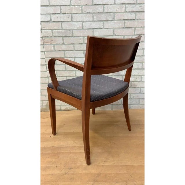 Brown Vintage Jonathan Crinion for Knoll Dining Chairs - Set of 6 For Sale - Image 8 of 13