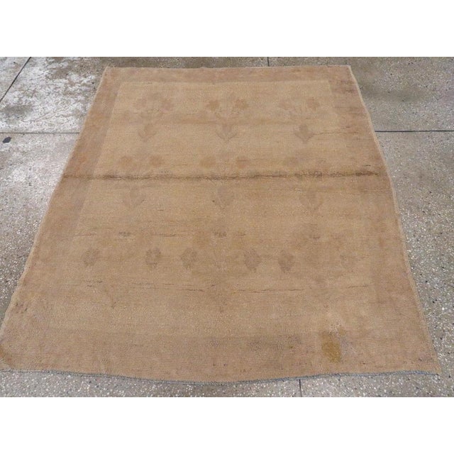Galerie Shabab Collection Mid-20th Century Turkish Anatolian Accent Rug For Sale - Image 4 of 8
