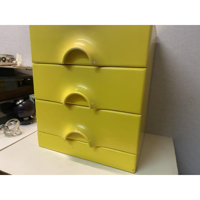 Mid-Century Space Age Quadro Dresser and Umbrella Stand by Jürgen Lange for Schönbuch, 1960s, Germany, Set of 2 For Sale - Image 17 of 18