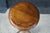 Wood Antique Victorian Mahogany Round Plant Candle Stand Sculpture Pedestal Tripod For Sale - Image 7 of 15