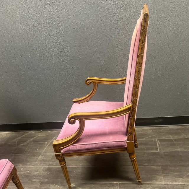 1970s Karges Furniture Dining Chairs - Set of 6 For Sale In Tulsa - Image 6 of 11