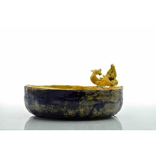 Painted terracotta sculture realized by sirio pellegrini in 1960s. Good condition. Sirio pellegrini, born in rome on march...