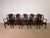 Set of 10 Kindel Winterthur Mahogany Queen Anne Ball Claw Dining ARM Chairs This fine Set of 10 Kindel Winterthur Mahogany...
