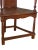 Renaissance Style French Walnut Caquetiore Armchair Carved Back Splat, 19th Century For Sale - Image 11 of 11