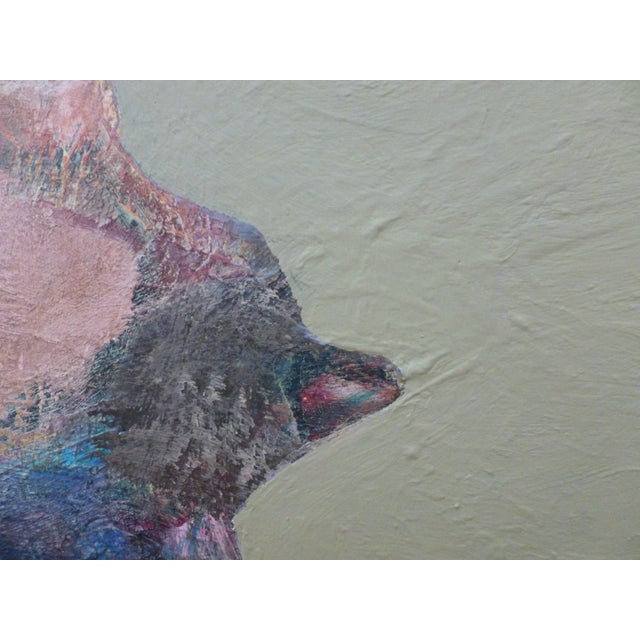 2020s "Caterpillar Dream" Expressionistic Oil and Acrylic Painting by Scott A. Spencer For Sale - Image 5 of 6