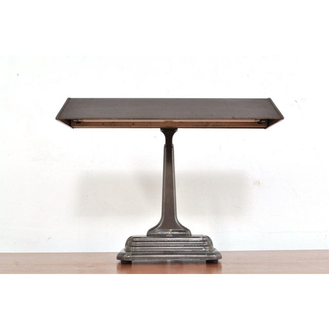 Gray Art Deco Desk Lamp, 1930s For Sale - Image 8 of 12