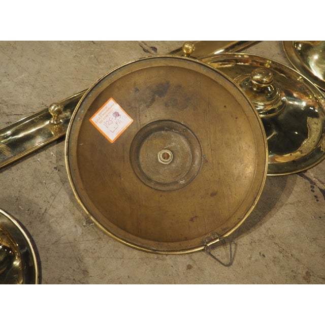 Decorative Antique Brass Kitchen Wall Hanging From Languedoc, France, C. 1910 For Sale - Image 15 of 15