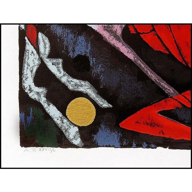 1980s 1980s Emerald Lady, Jiang Tiefeng For Sale - Image 5 of 6
