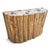 2020s Petrified Wood Top Organic Teak Console Table For Sale - Image 5 of 14