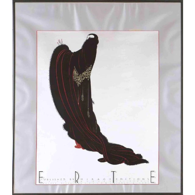 Erté, Soiree, Original Offset, 1980 For Sale