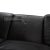 Black Two-Seater Sofa in Leather by Willi Schillig For Sale - Image 8 of 14