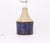Vintage Blue Ceramic Table Lamp by Maria Philippi for Søholm, 1960s For Sale - Image 4 of 8