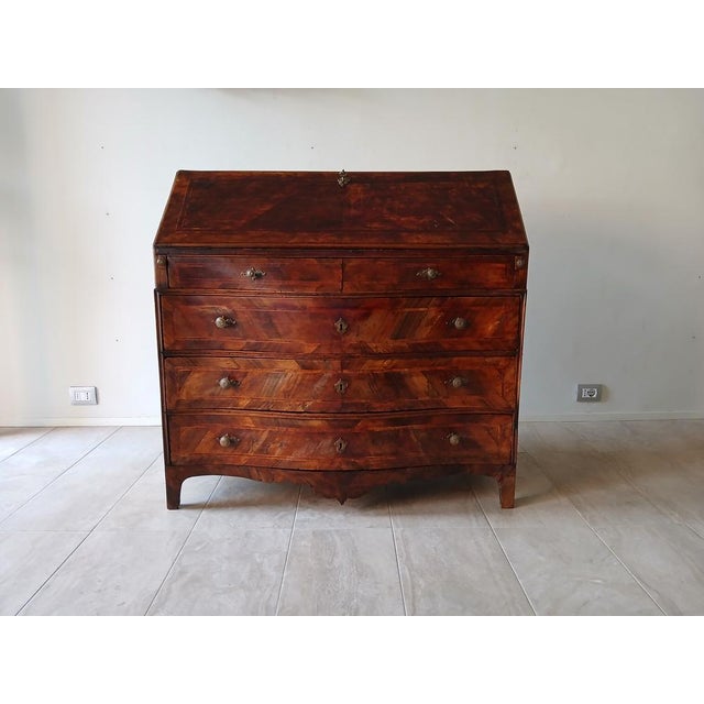 18th Century Louis XVI Drop-Leaf Chest of Drawers For Sale - Image 4 of 18