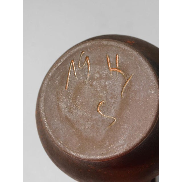 Rustic German Rustic Ceramic Jug, 1960s For Sale - Image 3 of 7