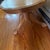Vintage Traditional Solid Oak Oval Trestle Coffee Table For Sale In New York - Image 6 of 11