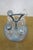 Metal Antique Victorian Silver Plate Etched Glass Cruet Condiment Set 12" For Sale - Image 7 of 18