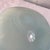 Glass Heavy Italian Seguso Alabastro Series Blue and White Opaline Sommerso Cased Glass Dish For Sale - Image 7 of 7
