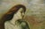 Modern Mid 20th Century Woman in White with a Swan For Sale - Image 3 of 7