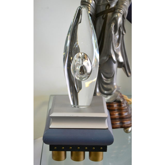 Timo Sarpaneva Orchid Art Glass Vase for Littala Finland For Sale In Miami - Image 6 of 10