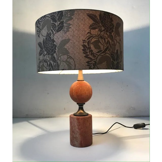 Italian red marble, excellent condition. I have official proof of authenticity such as vintage catalogs, designer records,...