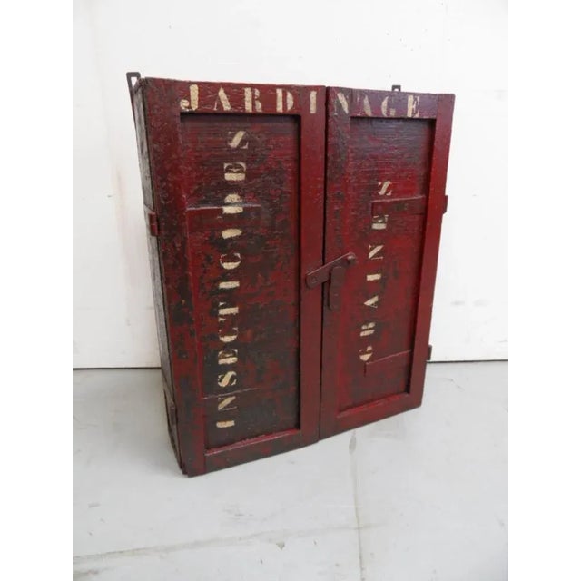 Industrial 2-Door Filing Cabinet, 1950s For Sale - Image 4 of 9