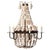 The Small Empire has natural oyster shells gathered off the Georgia coast. The handcrafted steel frame is available in a...