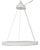 Lunaop Medium Pendant Lamp by Martinelli Luce For Sale