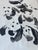 Japanese Vintage Ink Wash Painting of Pandas by j.p. Gaston, Sumi-E Style on Rice Paper, Signed. For Sale - Image 3 of 11
