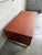 Wood Vintage Danish Teak Executive Desk Mid Century Modern Writing Desk Finished Back Office Desk For Sale - Image 7 of 10